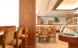 Flughafen Mnchen, Emirates Lounge, Juni 2006